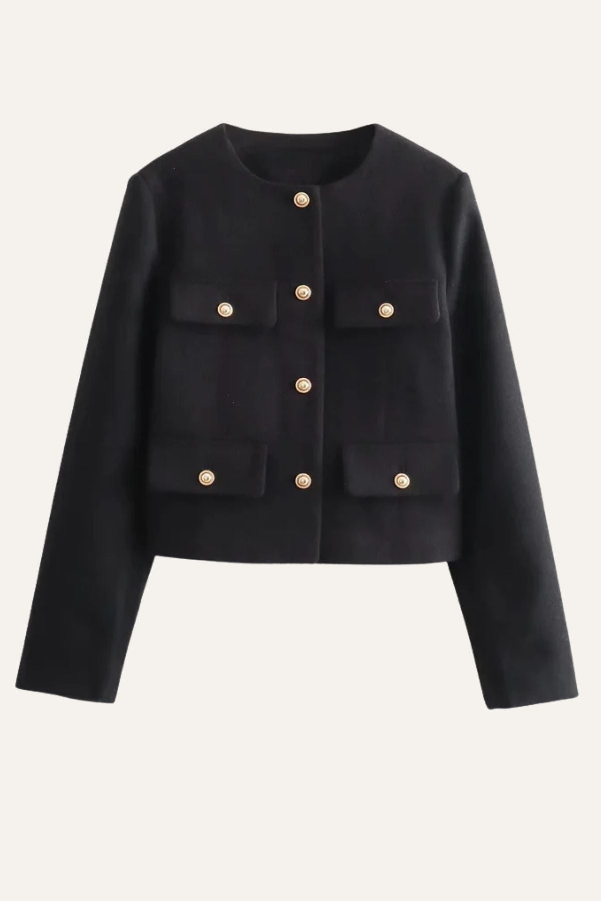 Sienne | Textured Cropped Jacket