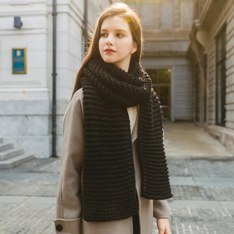 Mercer Chunky Knit Scarf