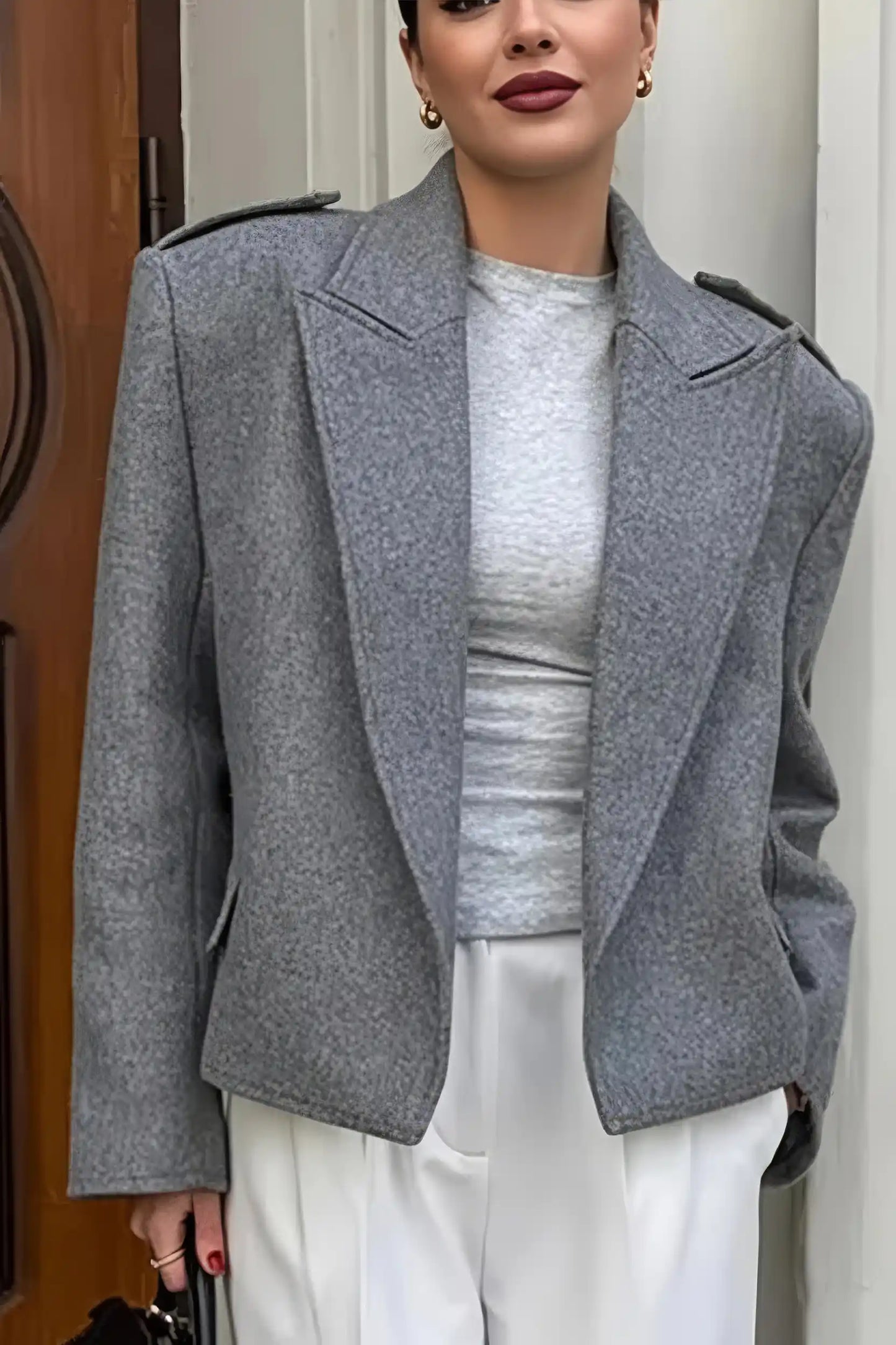 Crosby Blazer — Oversized Tailored Jacket