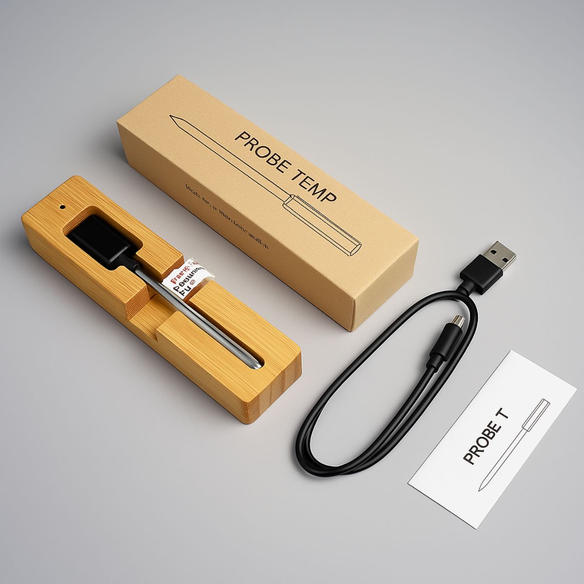 Smart Bluetooth Meat Thermometer – Wireless Digital Kitchen Probe