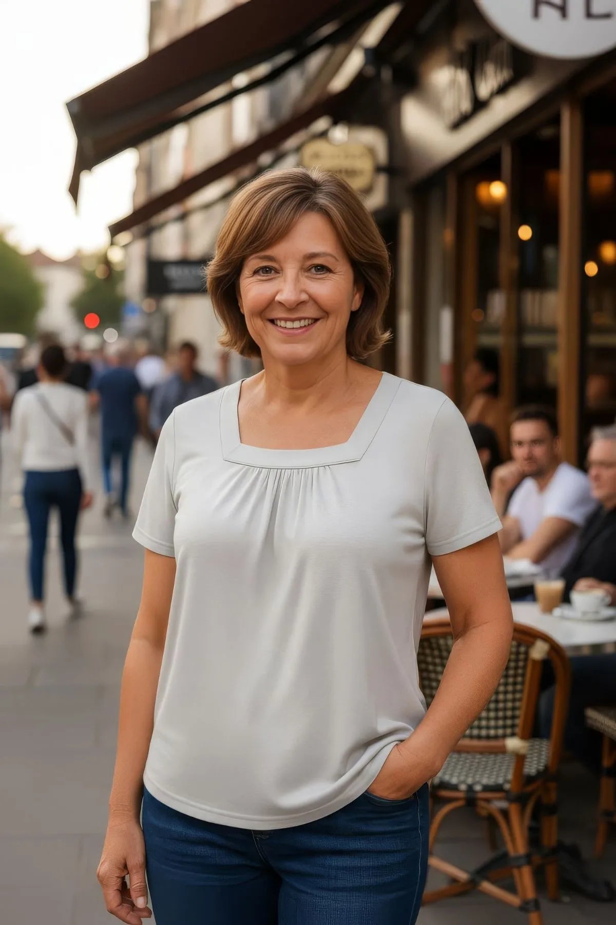 Margot | Pleated Everyday Blouse