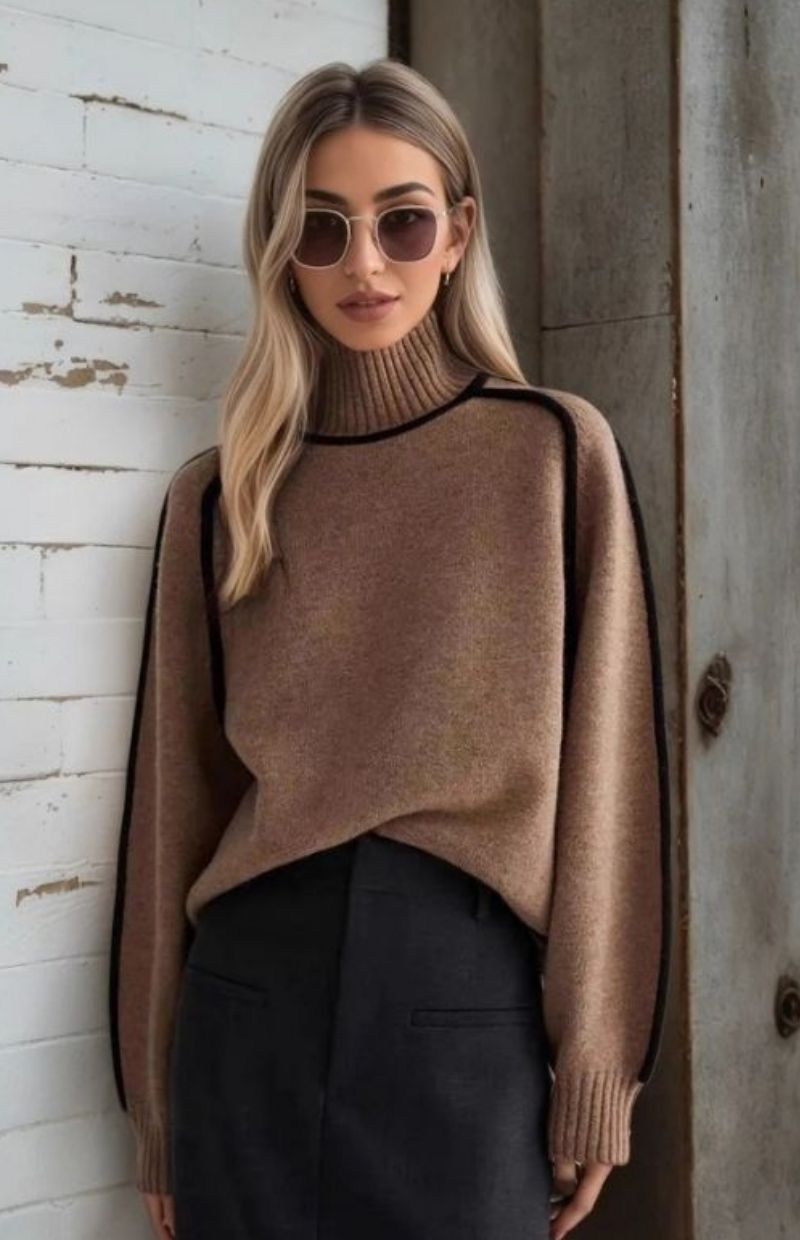 VERA High Neck Pullover