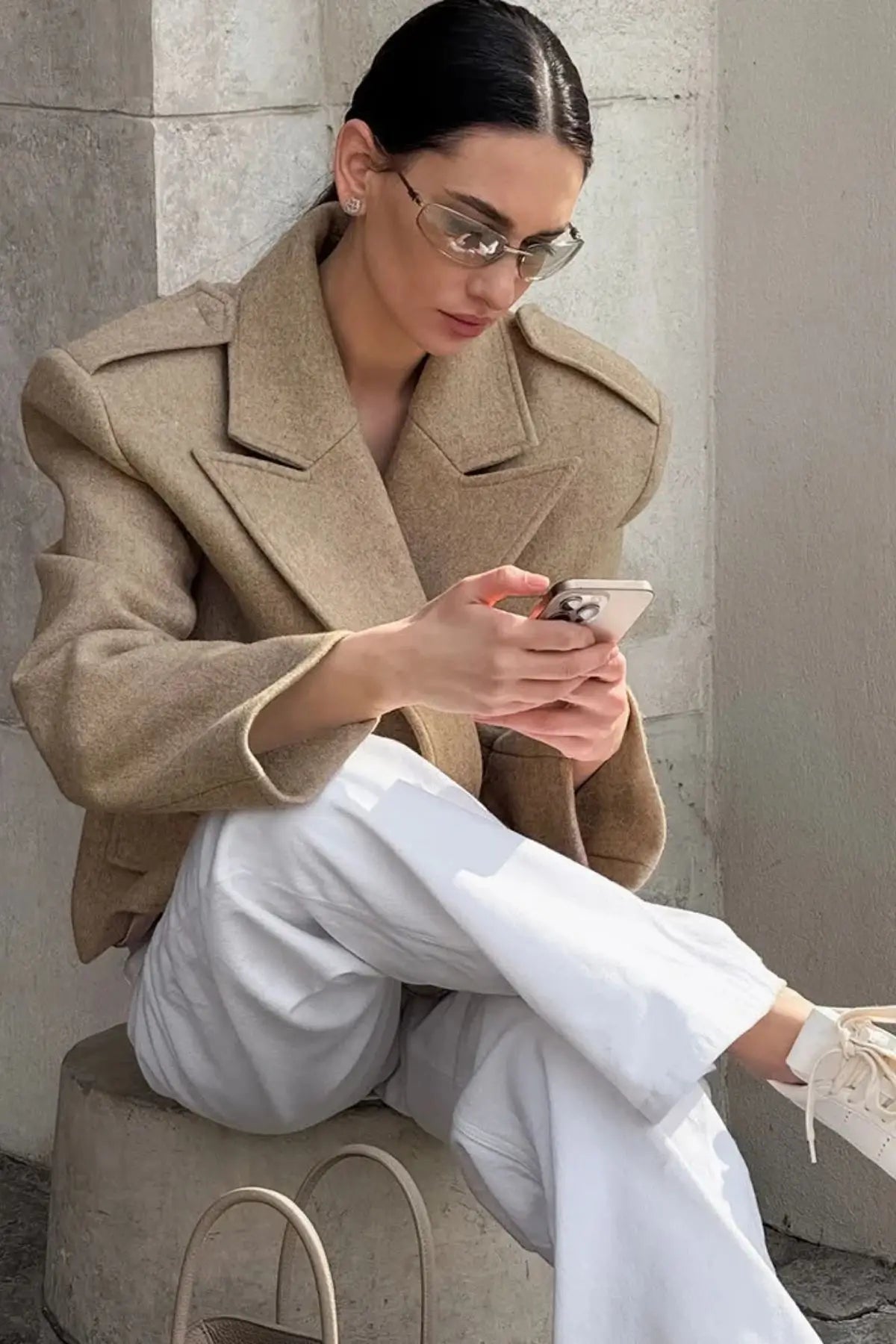 Crosby Blazer — Oversized Tailored Jacket