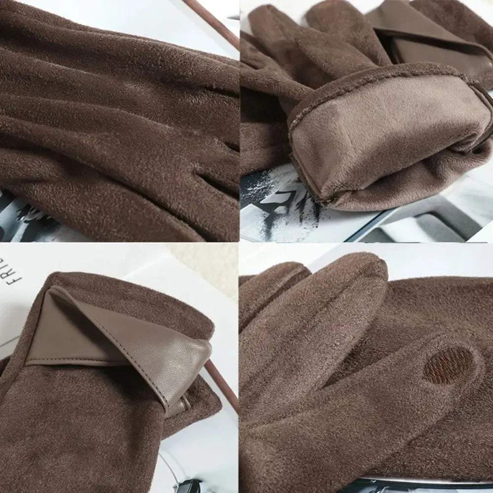 Rue Classic Micro-Suede Gloves