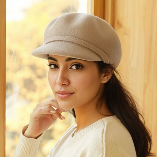 Merino Duckbill Cap — Premium Merino Wool