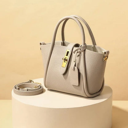 Juliette Classic Leather Bucket Bag