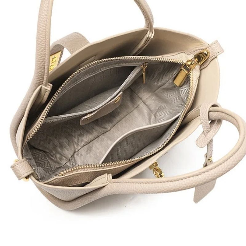 Juliette Classic Leather Bucket Bag