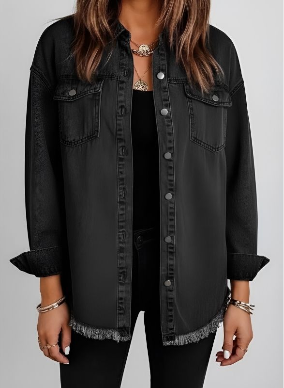 The Longline Denim Shirt