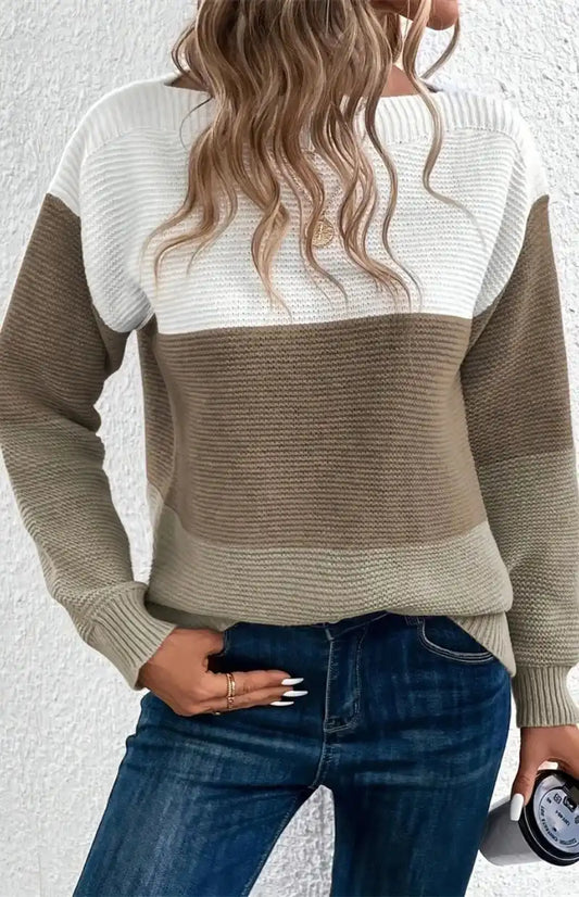 SIEN Block Sweater