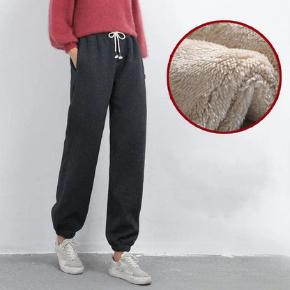 Alexandra | Women’s Winter Warm Fleece Trousers - Thick, Cozy, and Stylish! - Solaced Living