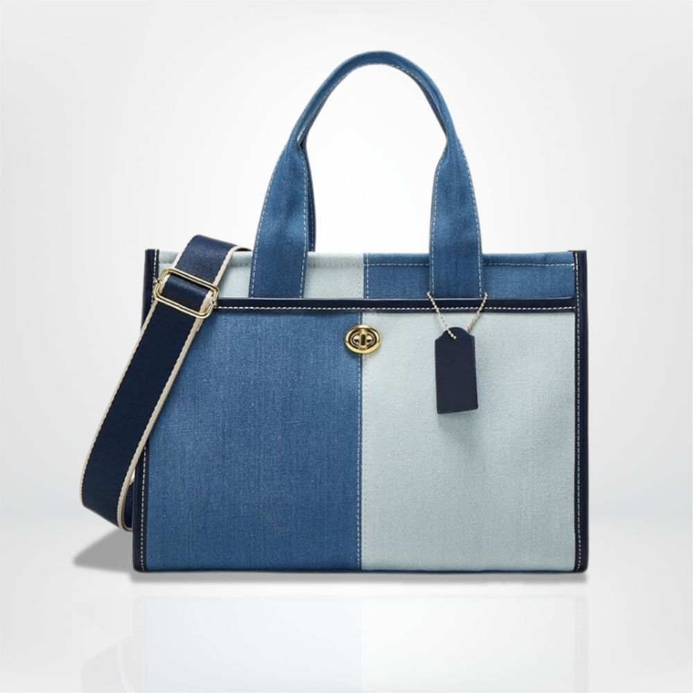 Retro Style. Modern Ease. Our best-selling denim tote is back — limited stock only!