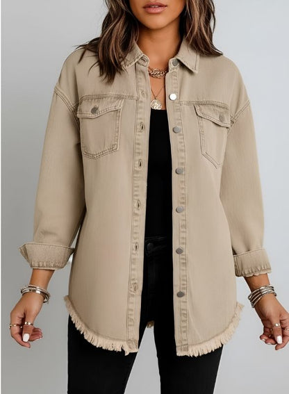 The Longline Denim Shirt