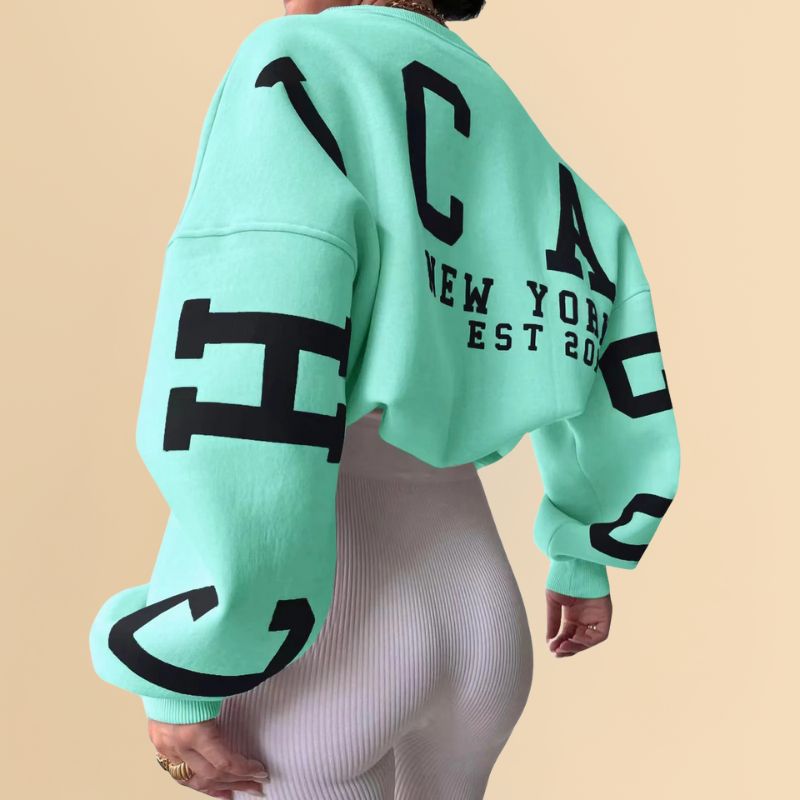 Legacy Edit | Vintage Chicago Oversized Sweater