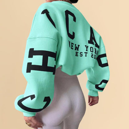 Legacy Edit | Vintage Chicago Oversized Sweater