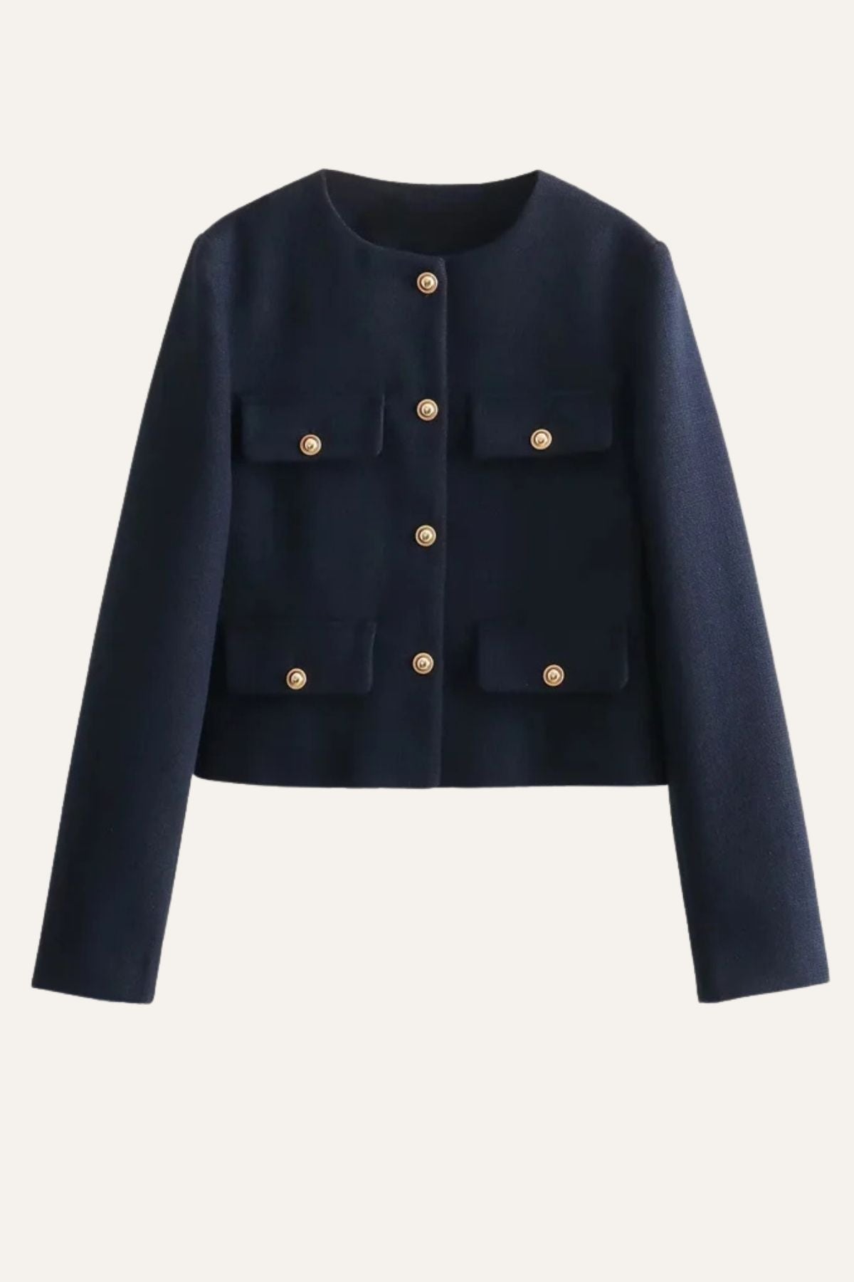 Sienne | Textured Cropped Jacket