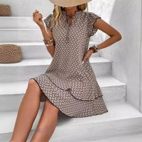 Soleil | Elegant Boho Mini Dress