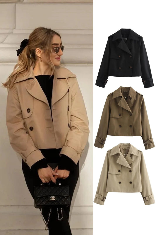 The Atelier Trench | Cropped Cut