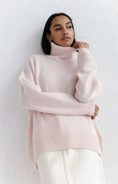 Elara Mock Neck Pullover