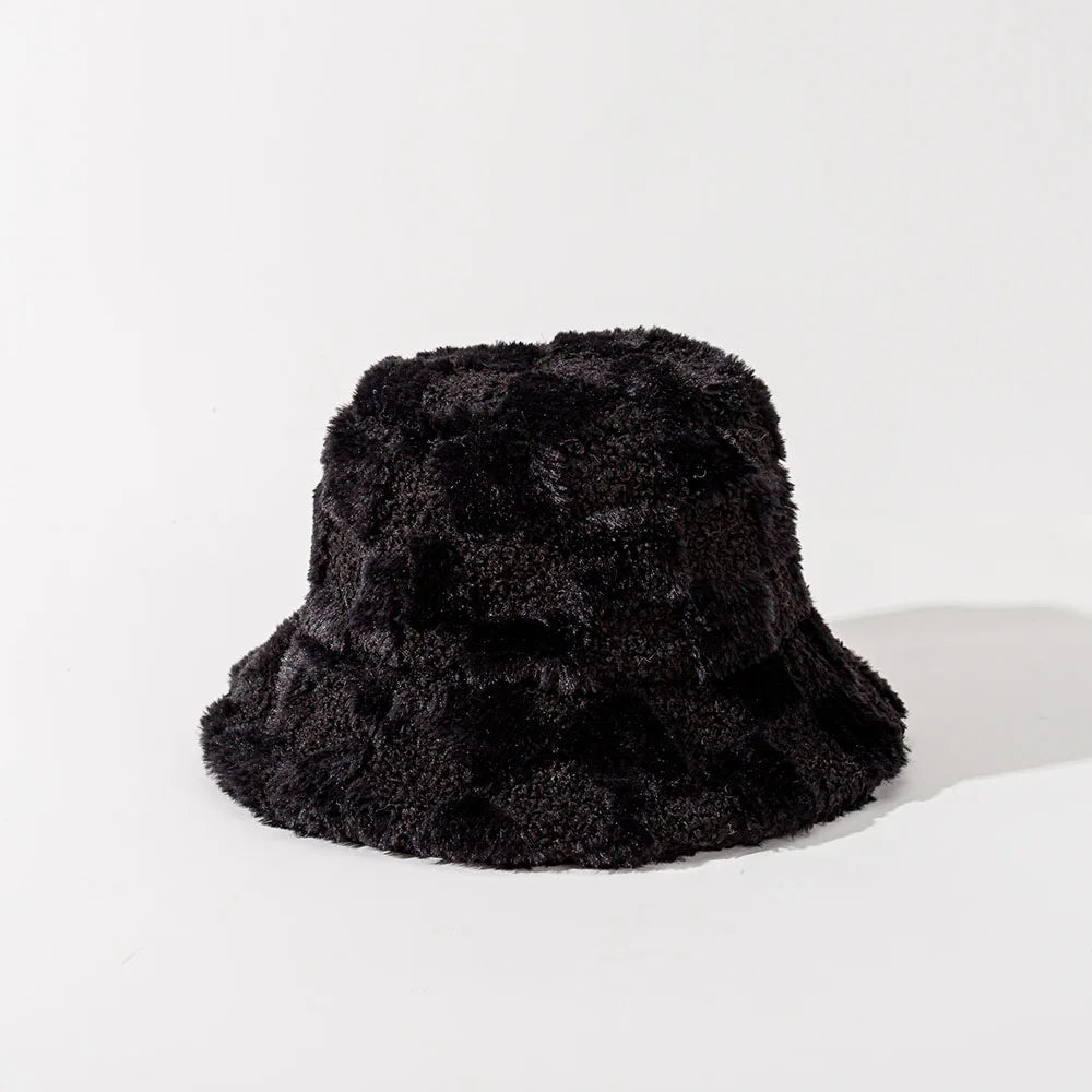 Velvet Fleece Bucket Hat