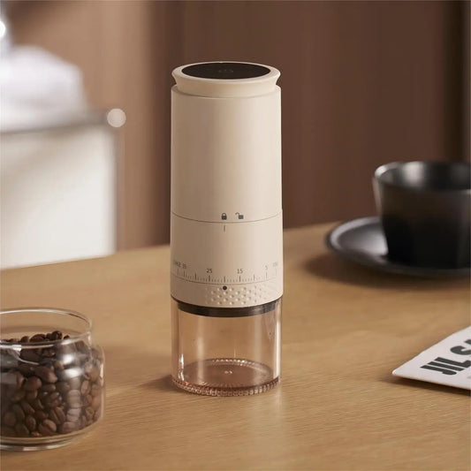 Precision Electric Coffee Grinder | Type-C Rechargeable, Adjustable Grind Settings