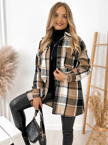 Camden | Plaid Shirt Jacket