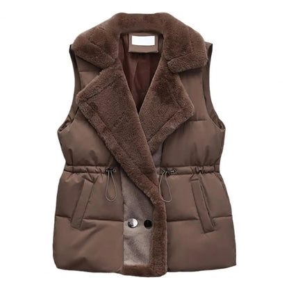 Solace Plush Quilted Vest