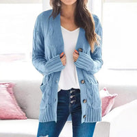Everyday Soft Knit Button Cardigan