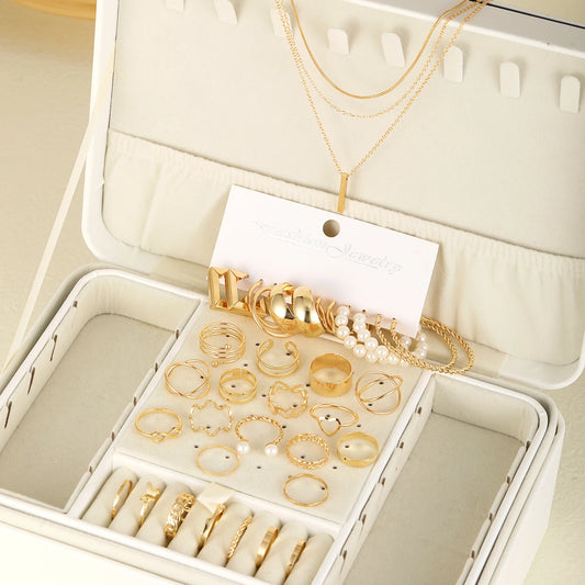 The 37 Pc Golden Aura Collection
