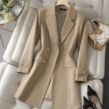 Mont Clair Atelier — Double-Breasted Longline Coat