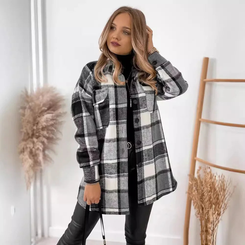 Camden | Plaid Shirt Jacket
