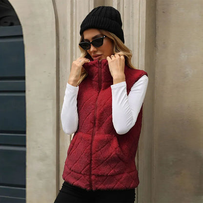 Pembroke - Turn-Down Quilted Zip Vest