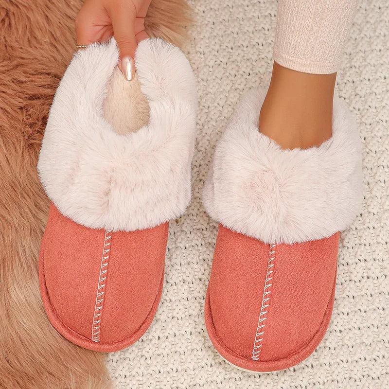 Plush Winter Slippers - Solaced Living