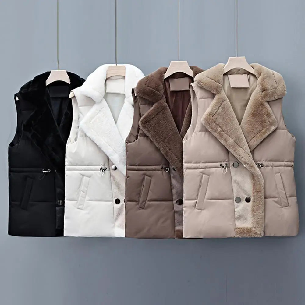 Solace Plush Quilted Vest