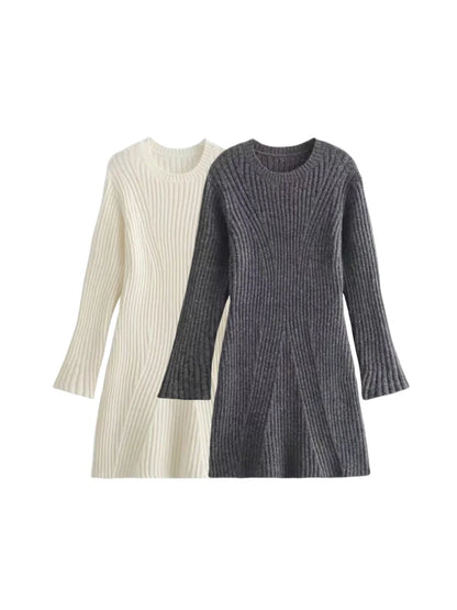 Highbury Maison - Crew Neck Rib Dress