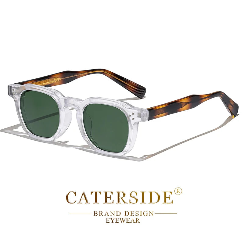CATERSIDE Retro Square Sunglasses for Women – Vintage Style UV400 Eyewear