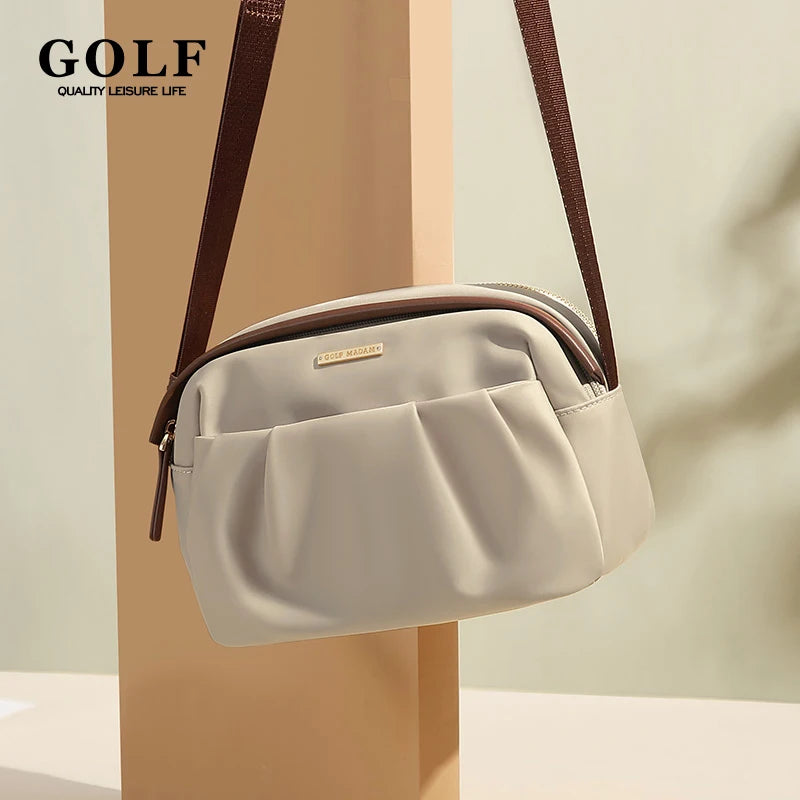 Golf Signature Satchel|Refined Style, Designed for Modern Women.