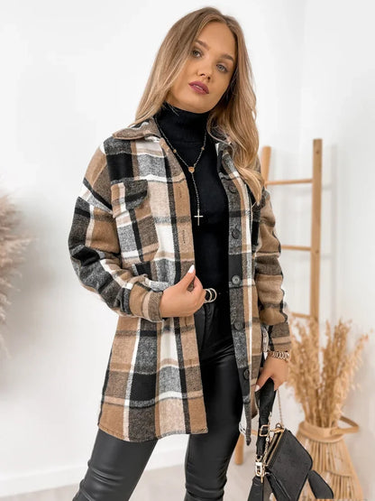 Camden | Plaid Shirt Jacket