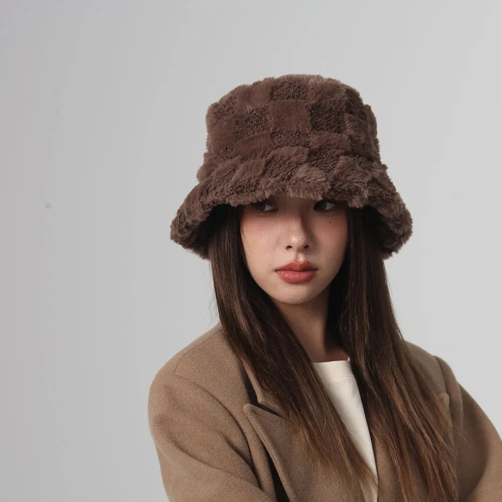 Velvet Fleece Bucket Hat