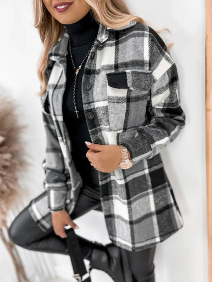 Camden | Plaid Shirt Jacket