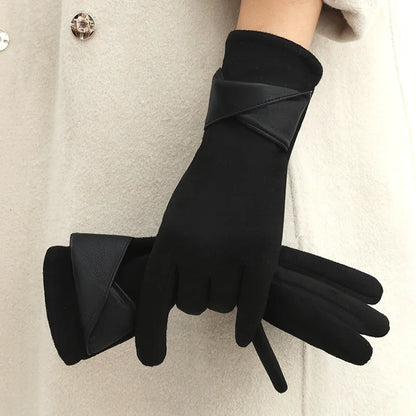 Rue Classic Micro-Suede Gloves