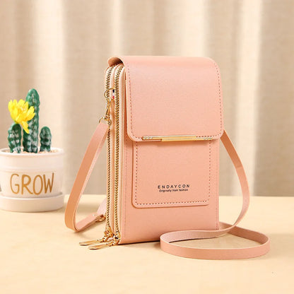 LuxeTouch Crossbody Wallet - Effortless Style, Everyday Convenience.