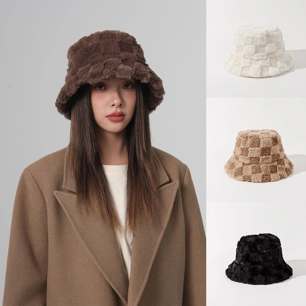 Velvet Fleece Bucket Hat