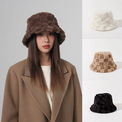 Velvet Fleece Bucket Hat