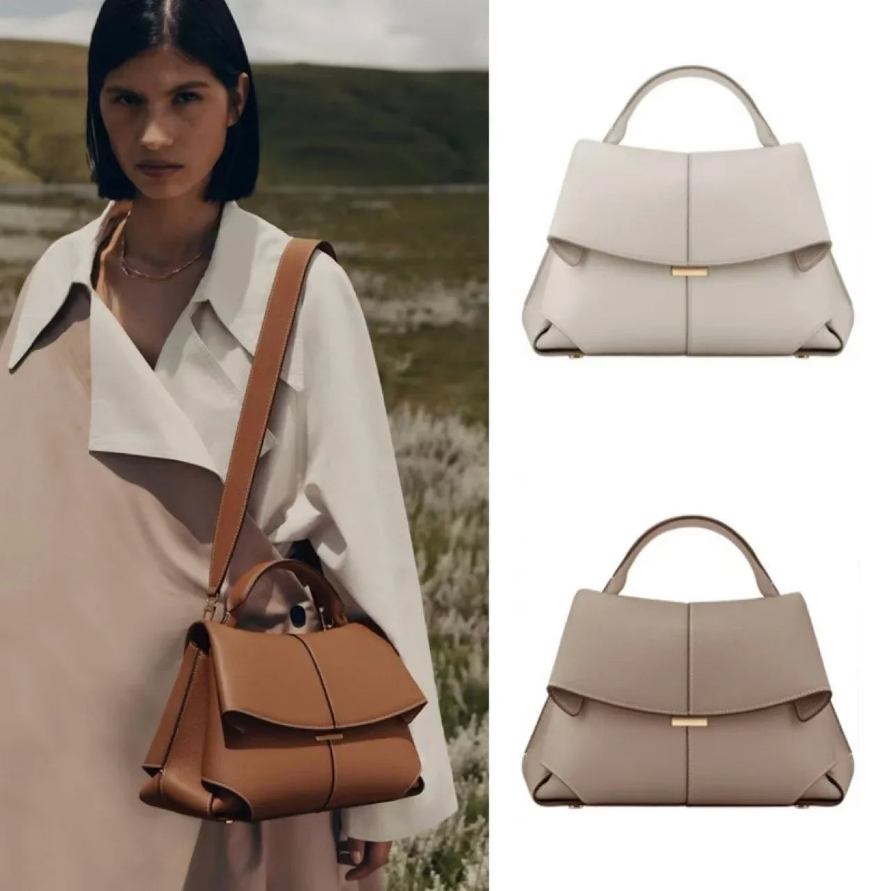 Margaux | Genuine Leather Shoulder Bag