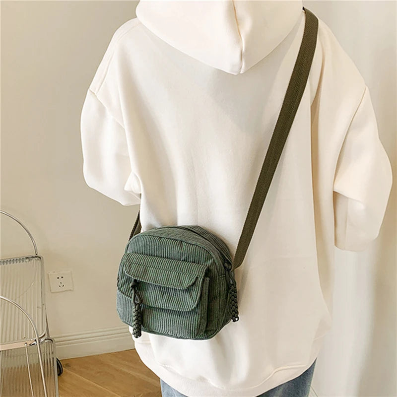 Nomad Corduroy Satchel – Effortless Style for Every Journey.