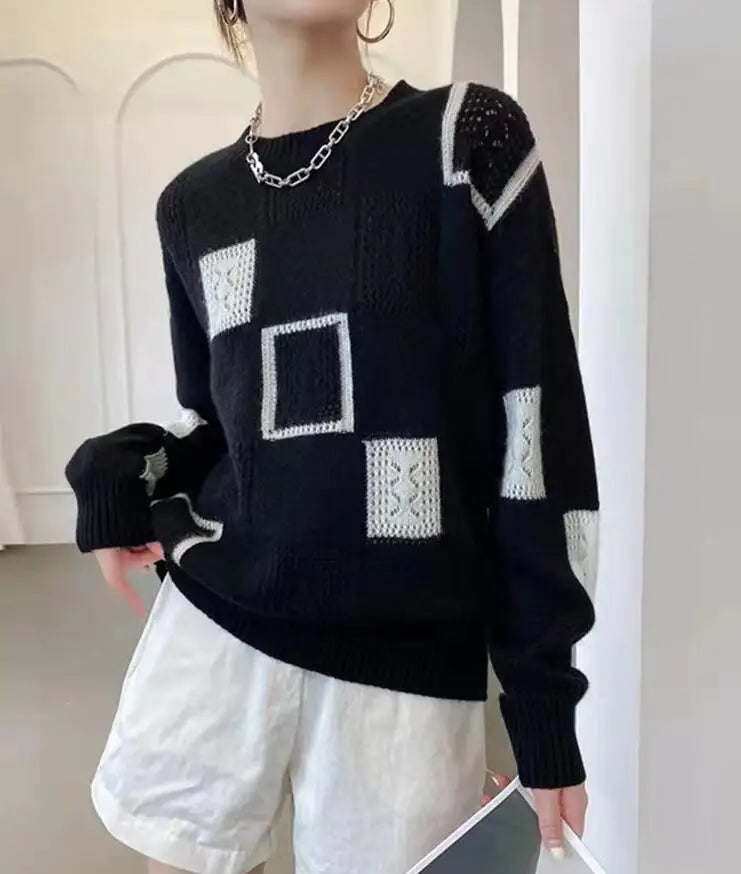 Sophia Block Sweater