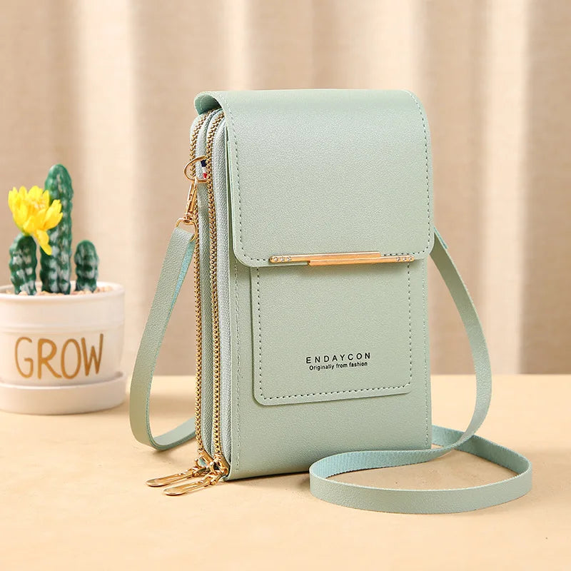 LuxeTouch Crossbody Wallet - Effortless Style, Everyday Convenience.