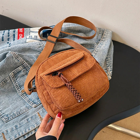 Nomad Corduroy Satchel – Effortless Style for Every Journey.