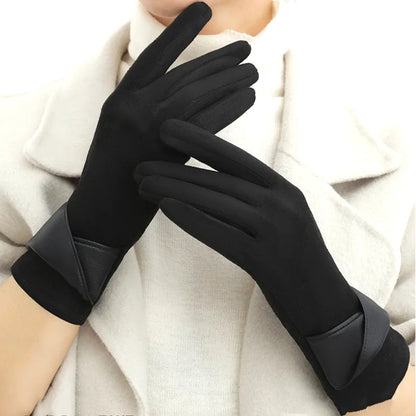 Rue Classic Micro-Suede Gloves