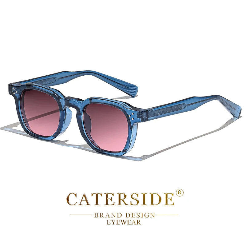 CATERSIDE Retro Square Sunglasses for Women – Vintage Style UV400 Eyewear